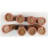 Image 2 : ( 8) SHOTGUN WRAPPED ROLLS ( 50 ) EACH CIRC LINCOLN CENTS