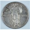 Image 1 : 1923-S STANDING LIBERTY QUARTER, AU-50  100% ORIGINAL NICE COLOR, RARE DATE