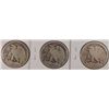 Image 2 : 1921 (P,D,S) WALKING LIBERTY HALF DOLLARS AG'S