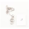 Image 1 : Sterling Silver Musical Note Necklace set wih