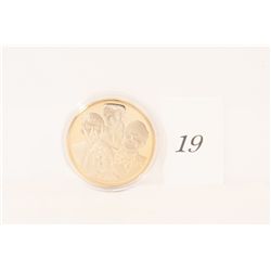 The Beatles Gold Clad Coin *NO SHIPPING AVAILABLE*