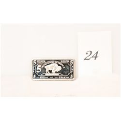 American Mint Buffalo .999 Solid Silver Bar *NO SHIPPING AVAILABLE*