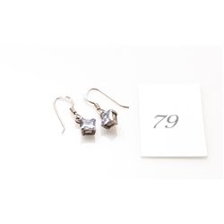 Stamped 925 silver earring set