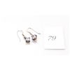 Image 1 : Stamped 925 silver earring set