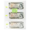 Image 1 : 3 canadian 1973 last issue one dollar bank notes *NO SHIPPING AVAILABLE*