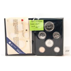 1981 canadian specimen coin set *NO SHIPPING AVAILABLE*