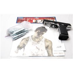 Powerline by Daisy pellet pistol with CO2 tanks,