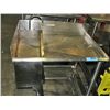 Image 1 : Commercial stainless steel restuarant sink counter