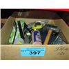 Image 1 : One box of misc carpenters hand tools