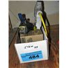 Image 1 : One box with 5 staplers and one box of various
