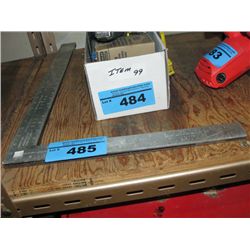 Three 16"x24" steel carpenters squares