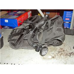 Spectrum 4 scuba divers vest and regulator