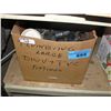 Image 1 : Box containing 13 plastic containers of plumbing