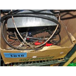 Box of assorted hand tools