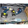Image 1 : Ryobi cordless drill and flashlight set with 2
