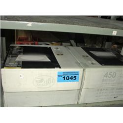 2 flush mount florescent ceiling lights