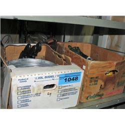 2 boxes of misc tools hardware etc