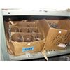Image 1 : Box of guinness beer glasses and a box of glass