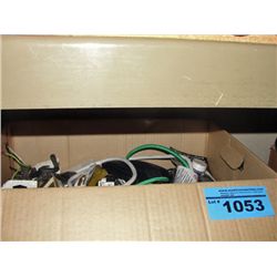 Box of assorted electrical