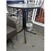 Image 1 : Glass top patio bar table