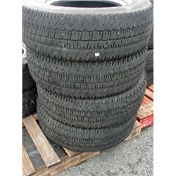 Set of 4 michellen LTX tires size 265-70r17