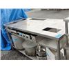 Image 1 : Stainless steel restuarant kitchen prep table