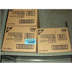 3 boxes of christies premium plus crackers