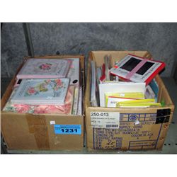 2 boxes of assorted greeting cards