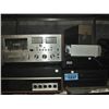 Image 1 : Shelf lot of assorted home audio equipment