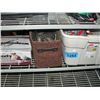 Image 1 : Shelf lot of misc items; rhapsody massager, books
