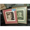 Image 1 : Pair of framed prints