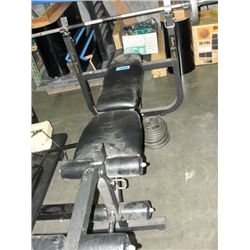 Ever young weight lifters bench comes complete