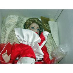 Porcelain collectors doll