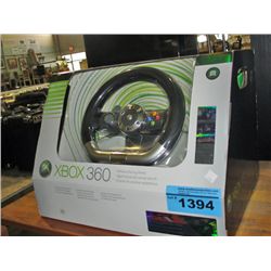 Xbox 360 wireless racing wheel