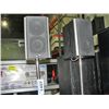Image 1 : Pair of sound stage home audio speakers on