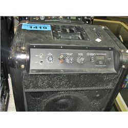 Ion block rocker portable sound system