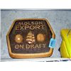 Image 1 : Molson export on draft advertisment sign