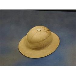 A pith helmet £10-20...