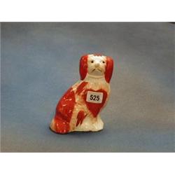 A 19th Century Staffordshire figure of a seated Spaniel 6" ILLUSTRATED  £50-75...