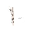 Image 1 : Solid .925 Silver Italian Tie Clip with Makers