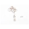 Image 1 : Sterling silver pearl necklace
