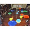 Image 1 : 20pc set of Fiesta made in USA midcentury modern