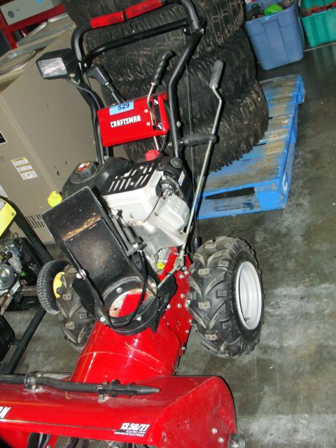 Craftsman 13.50/27 electric start snowblower