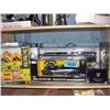 Image 1 : Shelf lot of radio controlled helicopters and cars