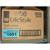 Image 1 : One case of lifestyle fruit creme cookies