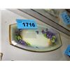 Image 1 : Vintage hand painted celery dish