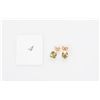 Image 1 : 14kt Gold Peridot Gemstone Earrings