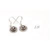 Image 1 : French Hook Amethyst Drop Earrings