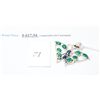 Image 1 : 925 solid silver 4.82carat custom made jadette and