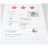 Image 2 : 14k gold 1.43carat custom made tanzinite and